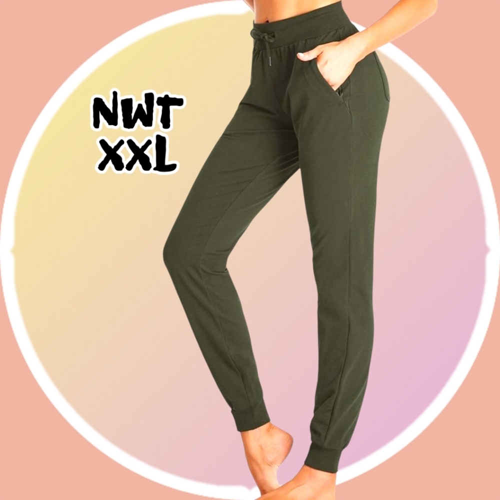 NWT Lightweight Tapered Leg Slim Fit Joggers Sz XXL May Have In XL Also- Ask